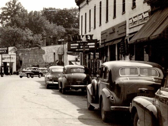 Valley Theatre - Old Postcard View